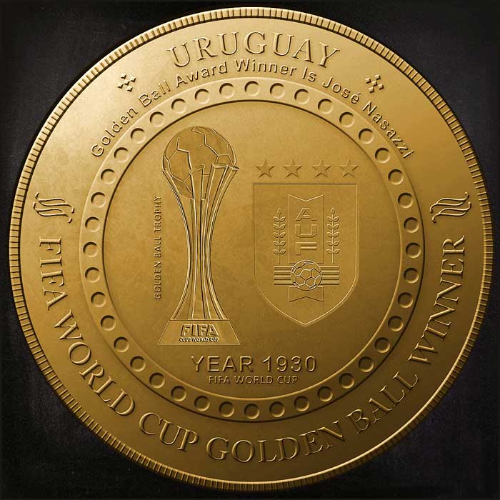 CoineryNft #1 FIFA World Cup Golden Ball Nft Coin