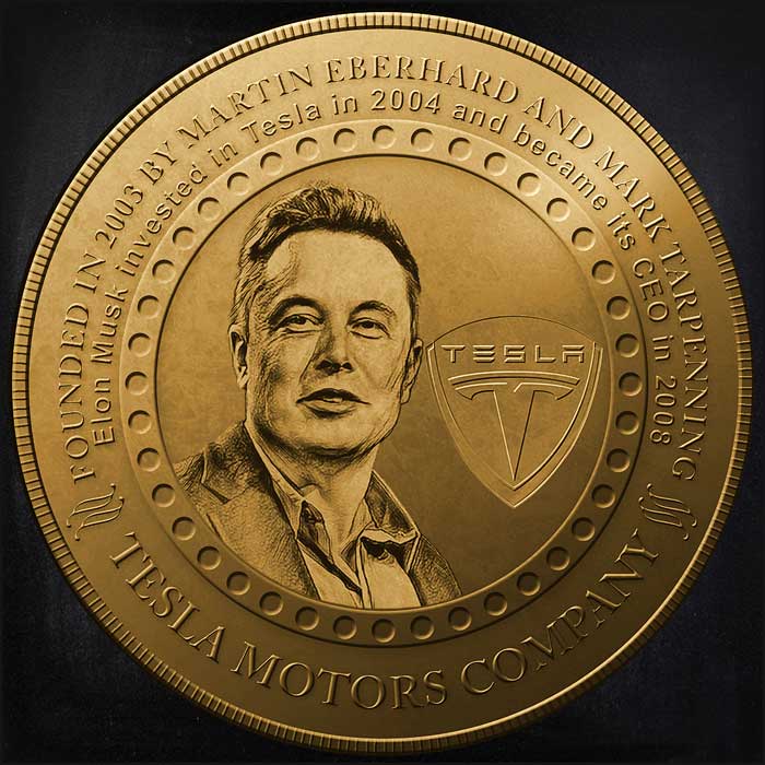 CoineryNft #10 Elon Musk Biography NFT Coin