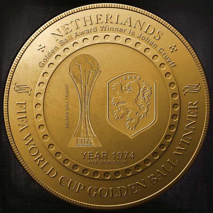 CoineryNft #10 FIFA World Cup Golden Ball Nft Coin