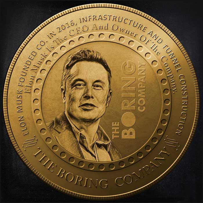 CoineryNft #13 Elon Musk Biography NFT Coin