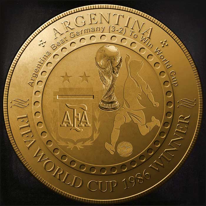 CoineryNft #13 Fifa World Cup Winner Nft Coin