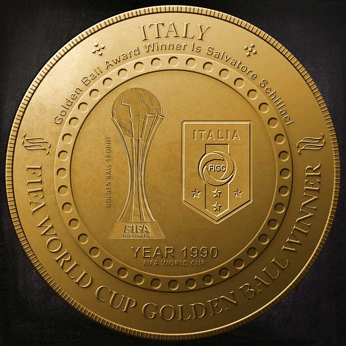 CoineryNft #14 FIFA World Cup Golden Ball Nft Coin