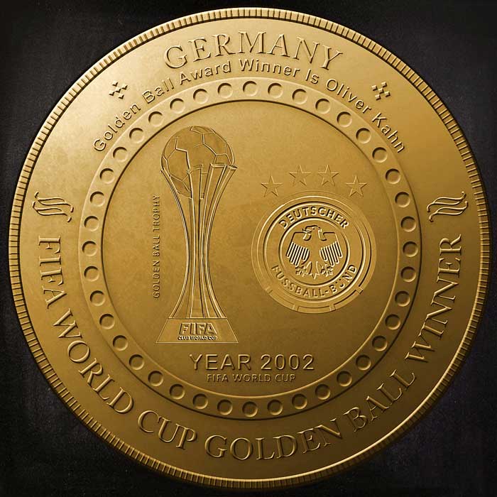 CoineryNft #17 FIFA World Cup Golden Ball Nft Coin