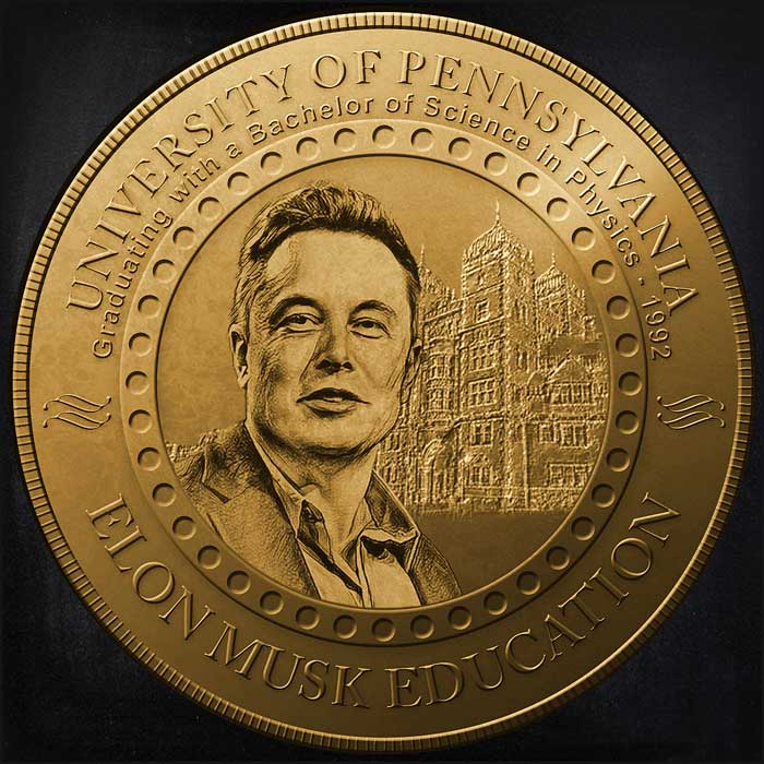 CoineryNft #2 Elon Musk Biography NFT Coin