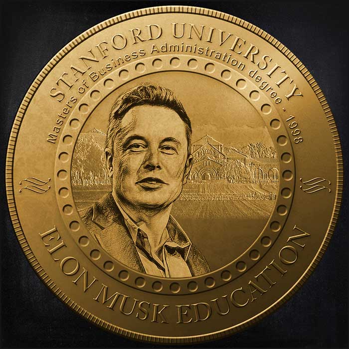 CoineryNft #4 Elon Musk Biography NFT Coin