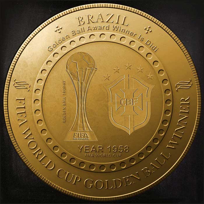 CoineryNft #6 FIFA World Cup Golden Ball Nft Coin