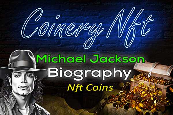 Coinerynft Banner Neon Michael Jackson Biography Nft Coin